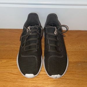 Army Green-ish Grey adidas sneakers